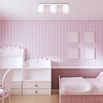 Dětské stropní svítidlo UNI 3xE27/60W/230V