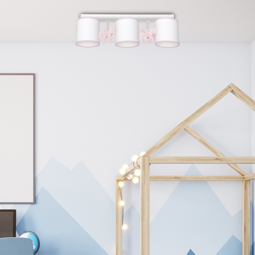 Dětské stropní svítidlo UNI 3xE27/60W/230V