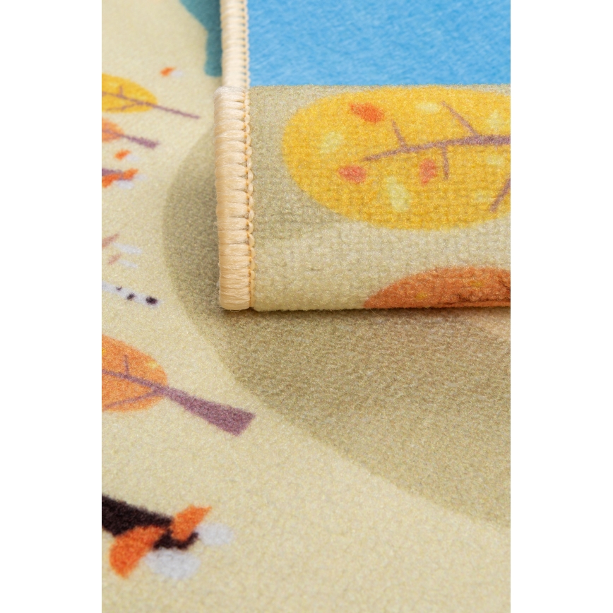 Dětský koberec STELLA STREETS 120x170 cm béžová/město