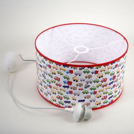 Dětský lustr AUTA 1xE27/60W/230V