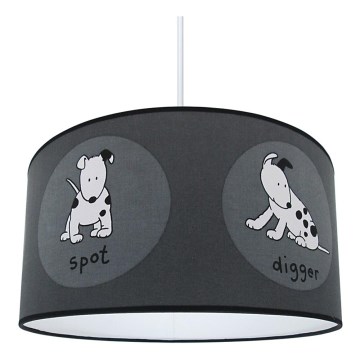 Dětský lustr DOGS 1xE27/60W/230V