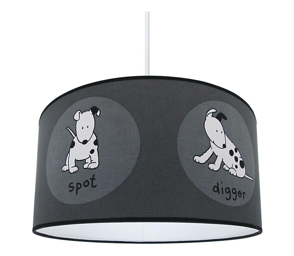 Lampdar Dětský lustr DOGS 1xE27/60W/230V SA0685