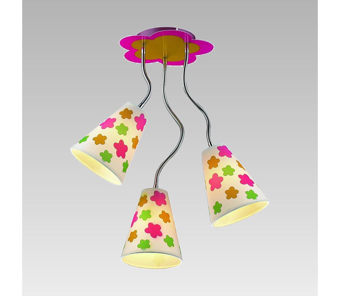 Prezent Dětský lustr FLORIST 3xE14/40W/230V 28030