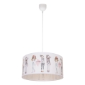 Dětský lustr GIRLS VIBES 1xE27/60W/230V pr. 40 cm dívky