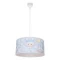 Dětský lustr KIDS ROOM 1xE27/60W/230V pr. 40 cm kosmonaut