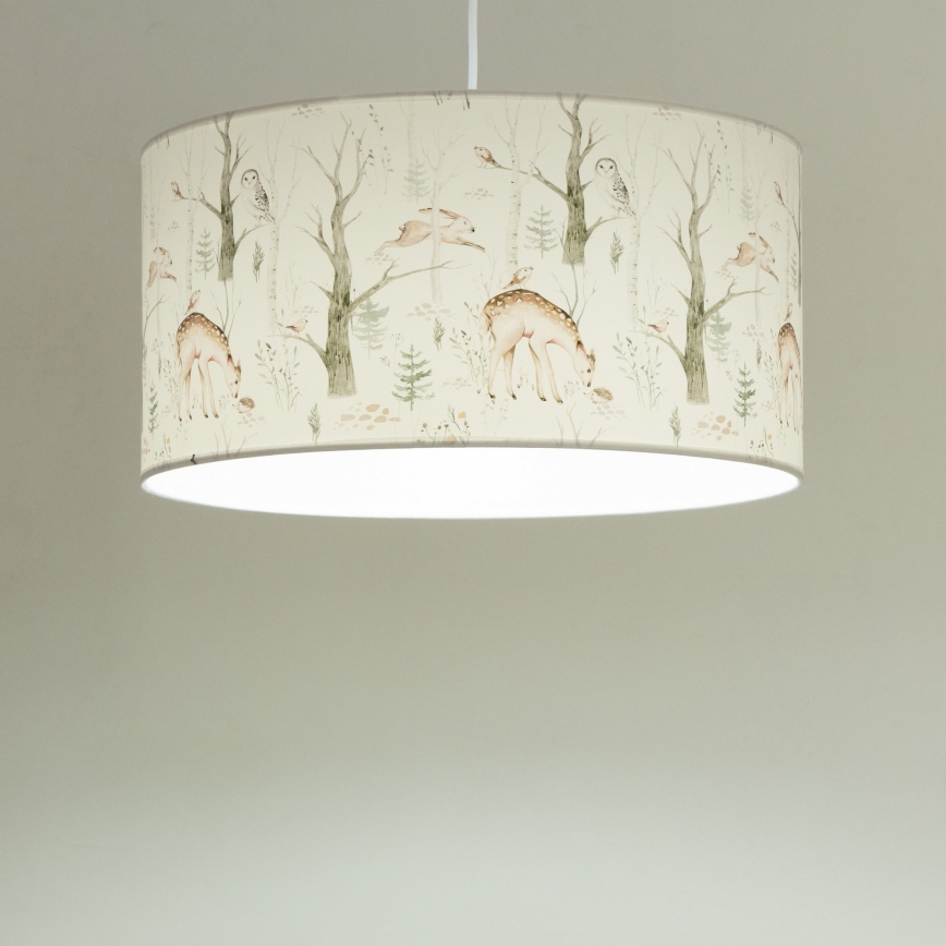 Dětský lustr KIDS ROOM 1xE27/60W/230V pr. 40 cm zvířátka