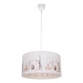Dětský lustr KIDS ROOM 1xE27/60W/230V pr. 40 cm zvířátka