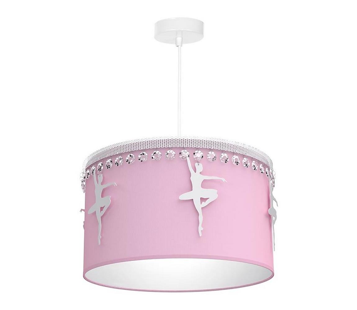 Milagro Dětský lustr na lanku BALETNICA 1xE27/60W/230V MI0586