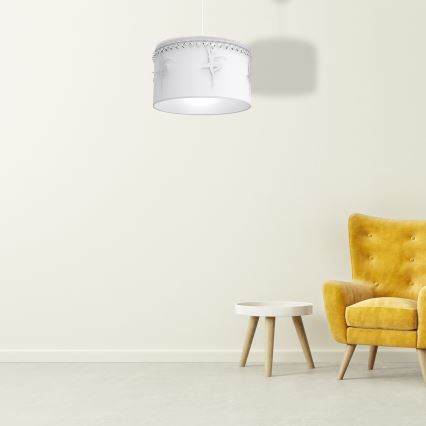 Dětský lustr na lanku BALLET 1xE27/60W/230V