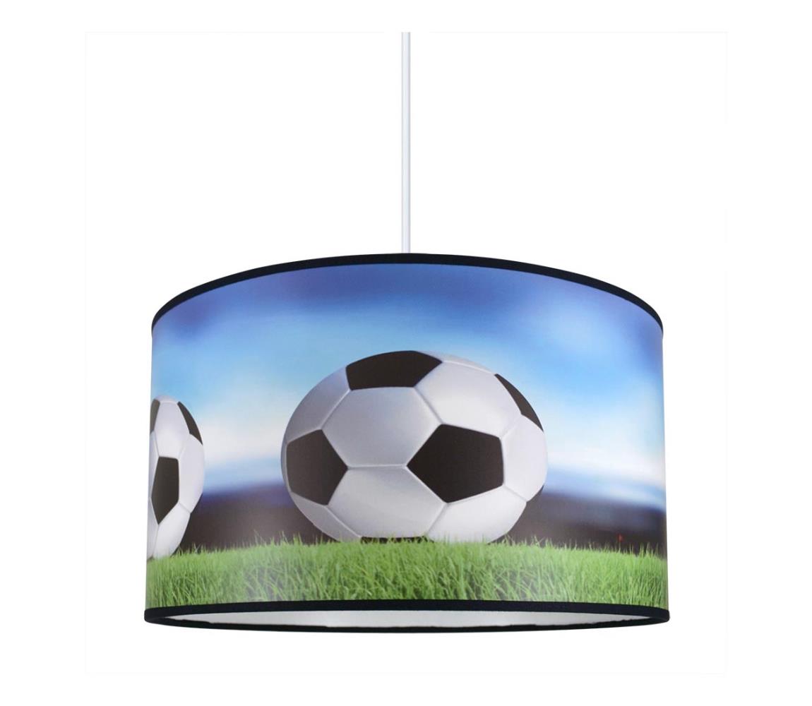 Lampdar Dětský lustr na lanku FOOTBALL 1xE27/60W/230V SA1079