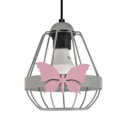Dětský lustr na lanku KAGO 1xE27/60W/230V