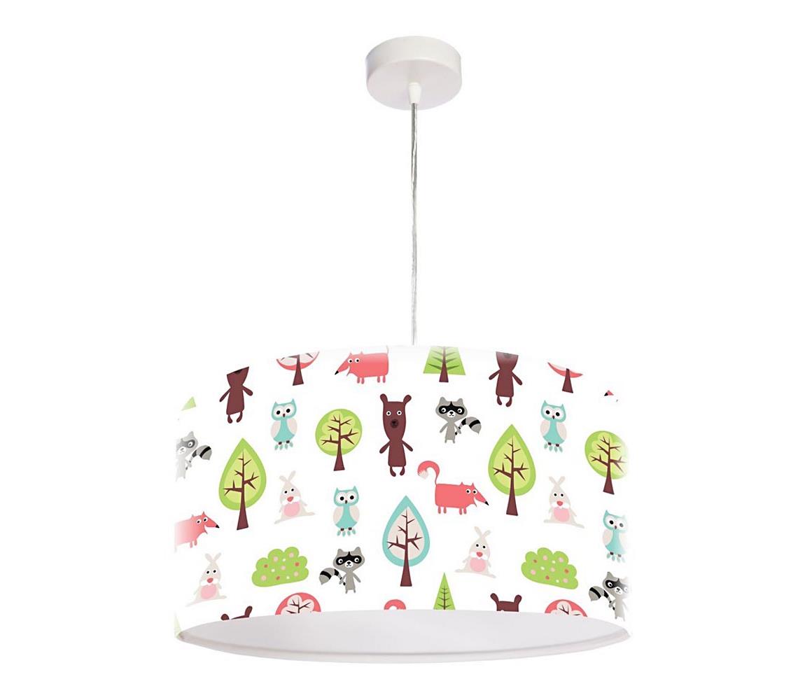 BPS Koncept Dětský lustr na lanku KIDS 1xE27/60W/230V BS0036
