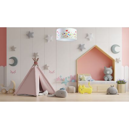 Dětský lustr na lanku KIDS 1xE27/60W/230V