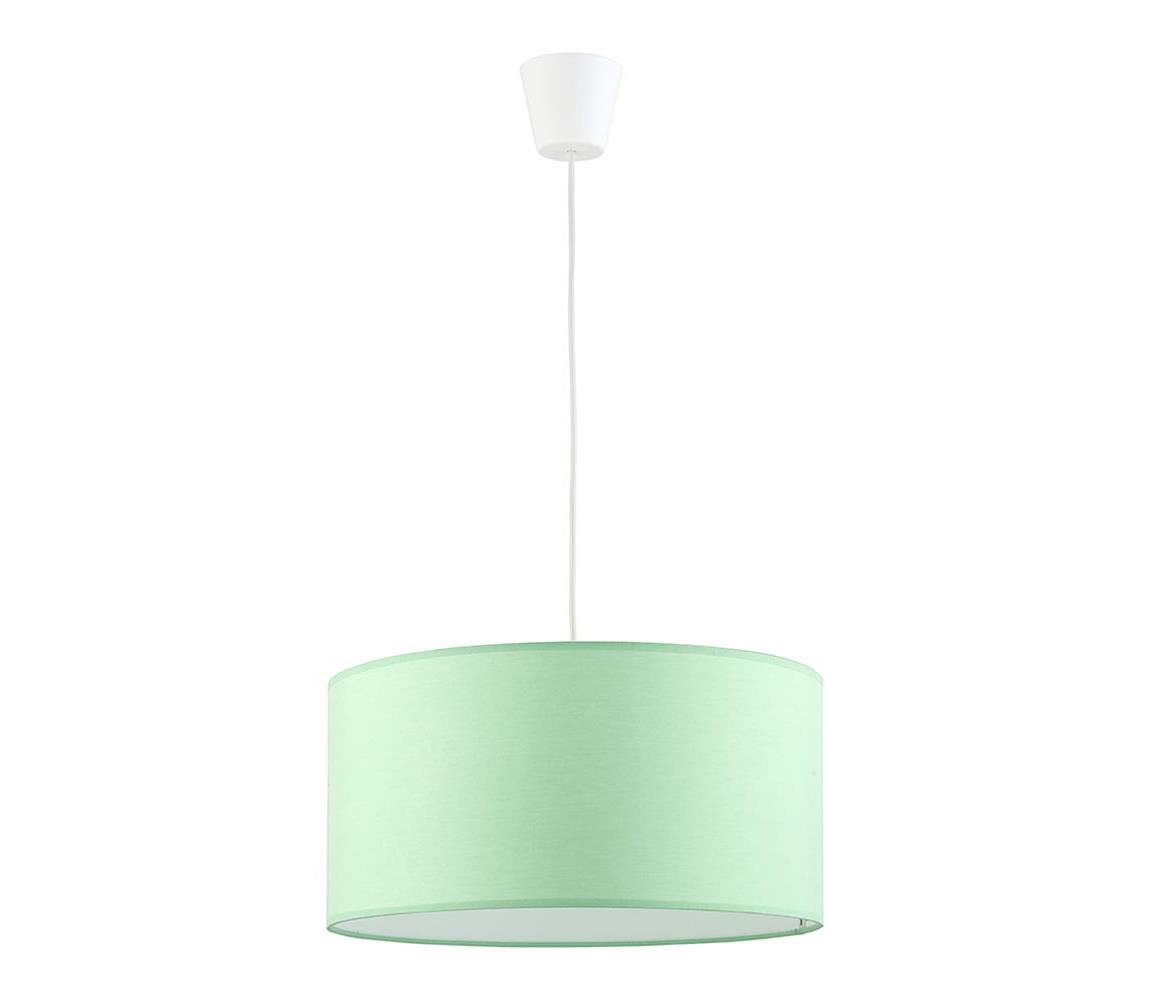 TK Lighting Dětský lustr na lanku RONDO KIDS 1xE27/25W/230V zelená TK3233