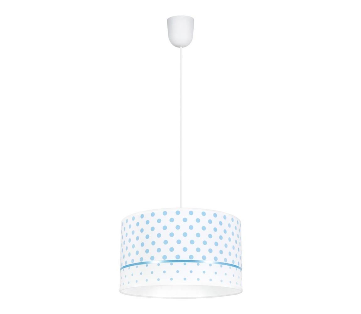 Belis Dětský lustr PIKKI 1xE27/60W/230V modrá BE0615