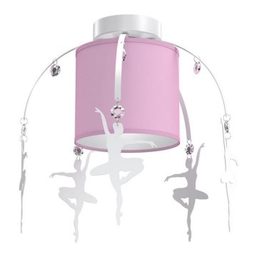 Dětský přisazený lustr BALLET 1xE27/60W/230V