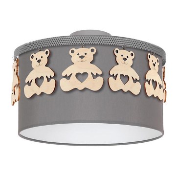 Dětský přisazený lustr BEAR 1xE27/60W/230V