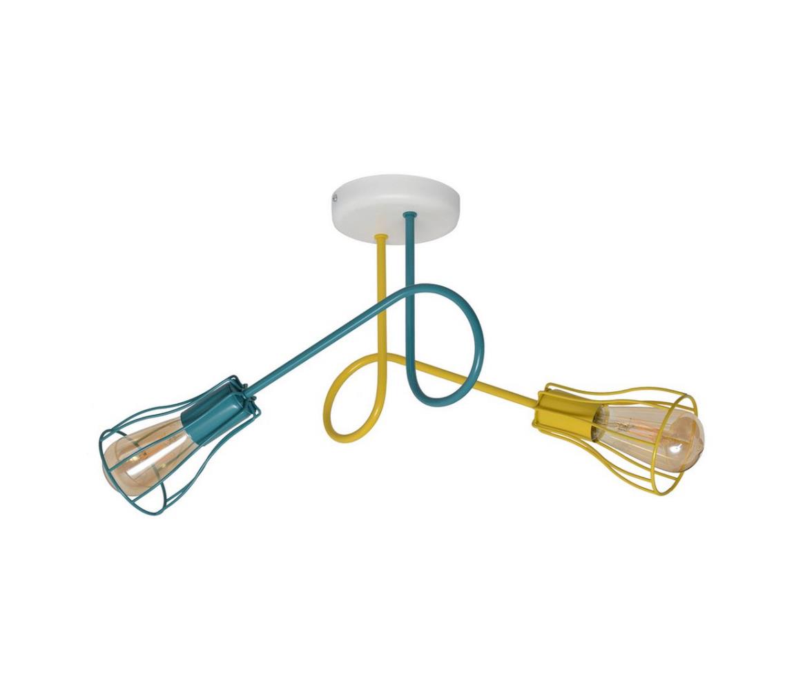 Helam Dětský přisazený lustr OXFORD 2xE27/60W/230V HE1024