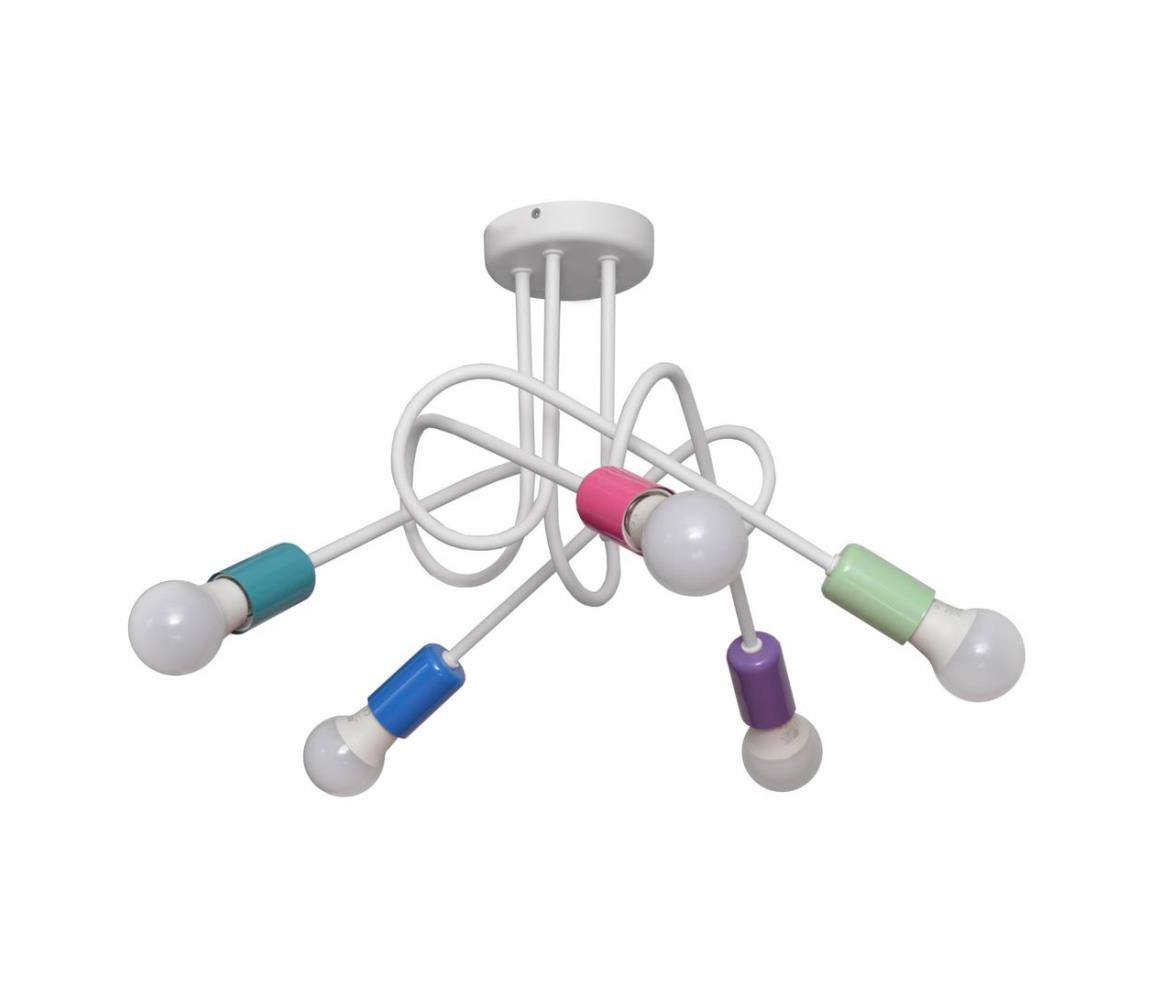 Helam Dětský přisazený lustr OXFORD 5xE27/60W/230V HE274