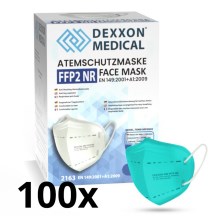 DEXXON MEDICAL Respirátor FFP2 NR Azure 100ks