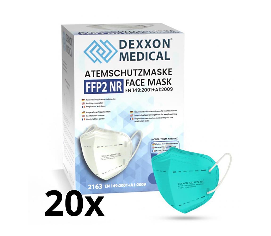 IMobily DEXXON MEDICAL Respirátor FFP2 NR Azure 20ks SL9982-20ks