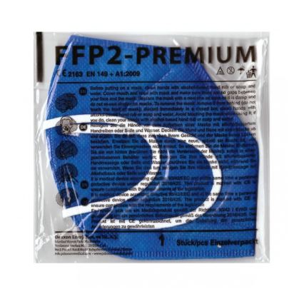 DEXXON MEDICAL Respirátor FFP2 NR Deep blue 50ks