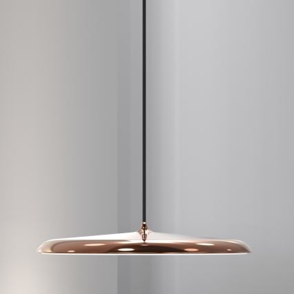 DFTP by Nordlux - LED Stmívatelný lustr na lanku ARTIST LED/24W/230V pr. 40 cm měděná