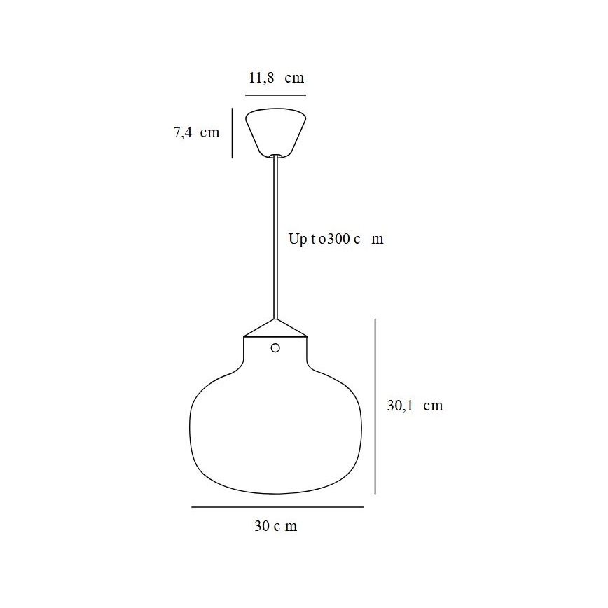 DFTP by Nordlux - Lustr na lanku RAITO 1xE27/25W/230V