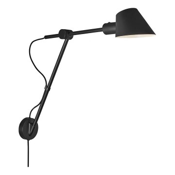 DFTP by Nordlux - Nástěnná lampa STAY 1xE27/60W/230V černá