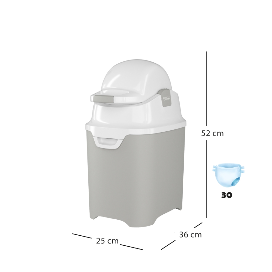 DiaperChamp - Koš na pleny ONE růžová