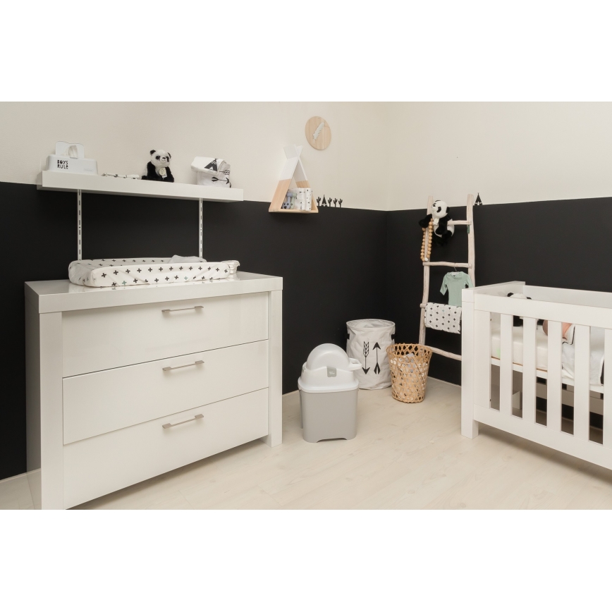 DiaperChamp - Koš na pleny ONE šedá