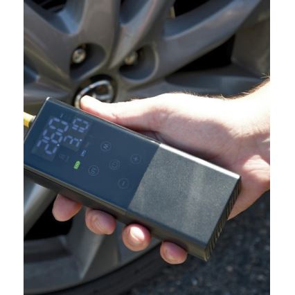 Digitální kapesní kompresor 4000 mAh 5V černá