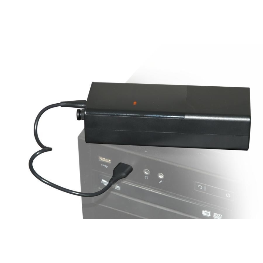 Digitální kapesní kompresor 4000 mAh 5V černá