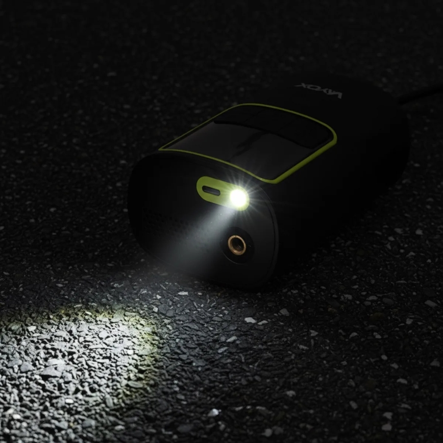 Digitální kapesní kompresor 5V 4000 mAh černá