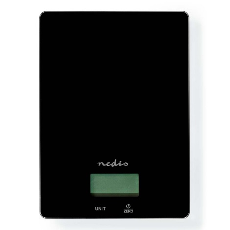 Digitální kuchyňská váha 1xCR2032 černá