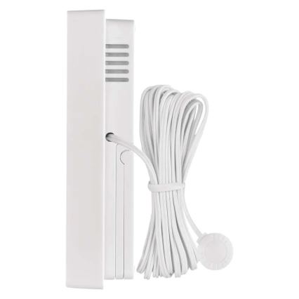 Digitální teploměr s vlhkoměrem 2xAAA bílá