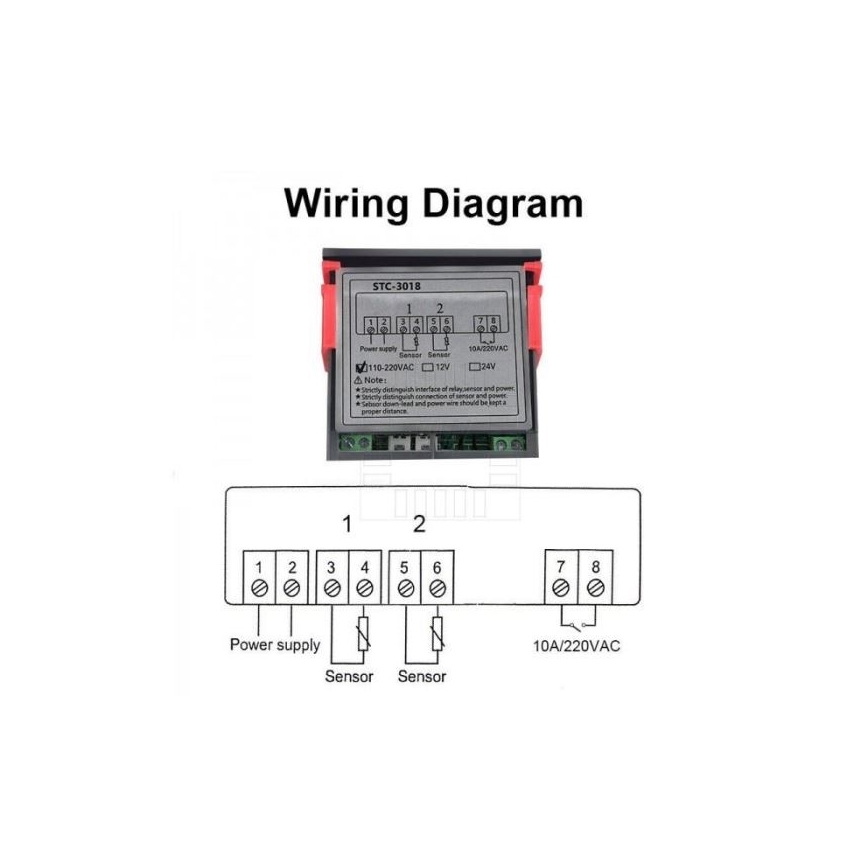 Digitální termostat 3W/230V