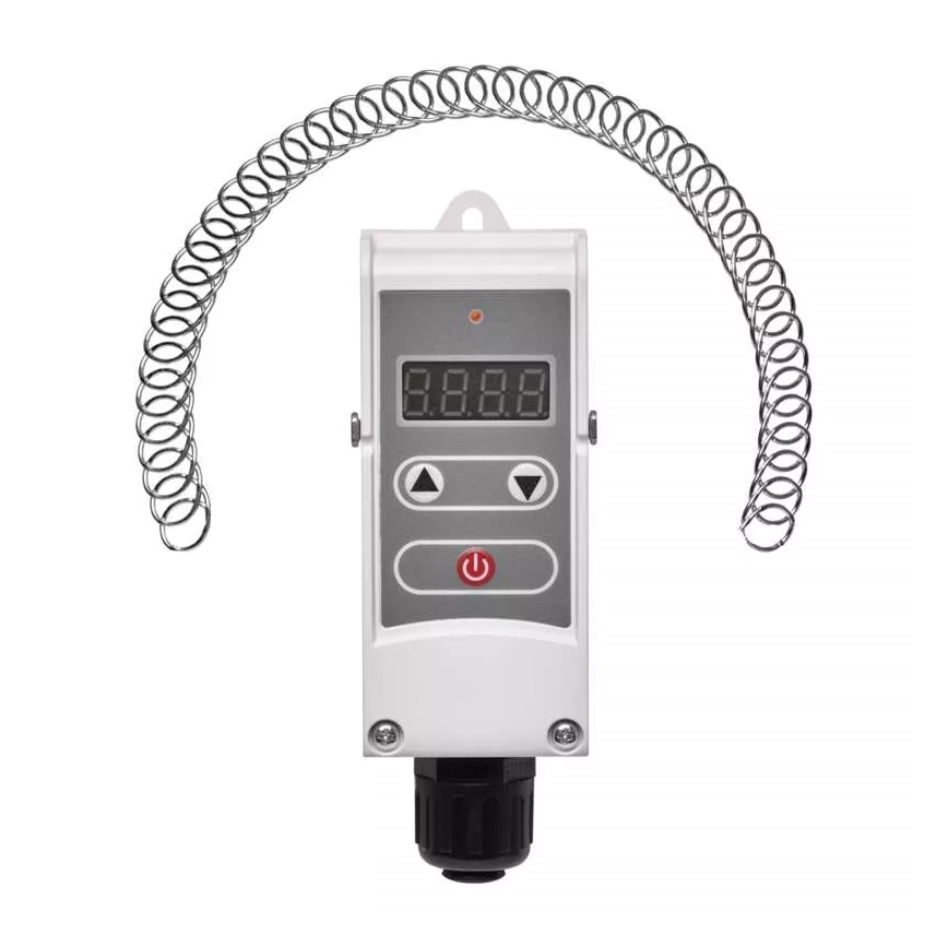 Digitální termostat příložný 230V