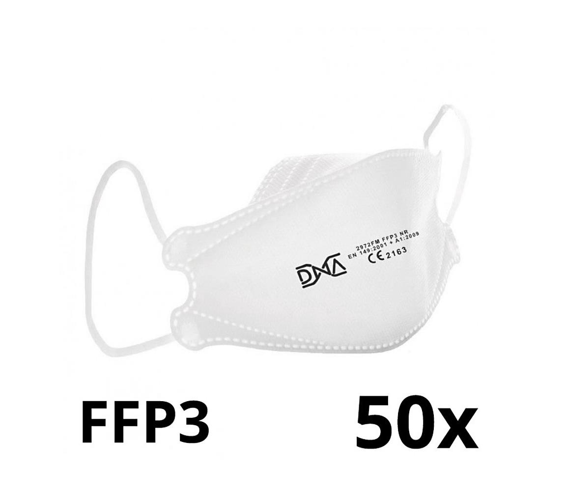 IMobily DNA respirátor FFP3 NR CE 2163 Medical 50ks SL9938-50ks
