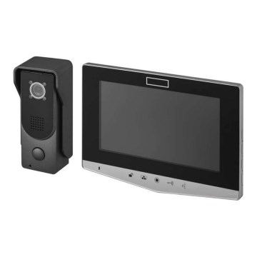 Domácí videozvonek 14,5 V IP44 stříbrný