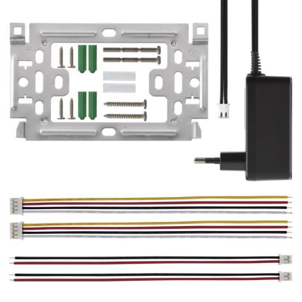 Domácí videozvonek 14,5 V IP44 stříbrný