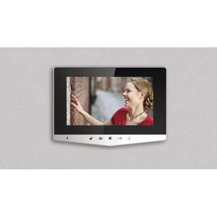 Domácí videozvonek 14,5 V IP44 stříbrný