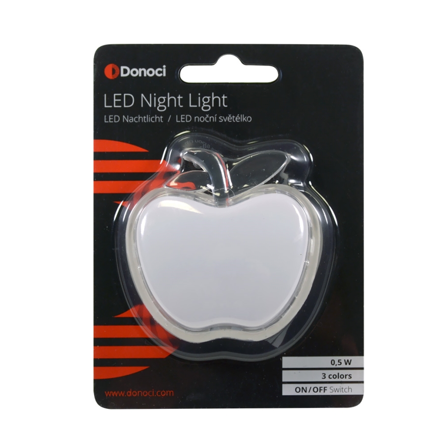 Donoci noční světlo LED/0,5W/230V