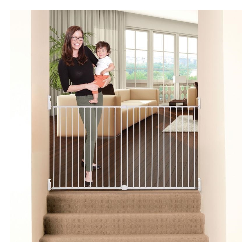 Dreambaby - Bezpečnostní zábrana BROADWAY 76-134,5 cm bílá