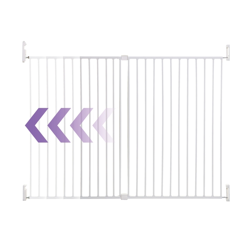 Dreambaby - Bezpečnostní zábrana BROADWAY 76-134,5 cm bílá