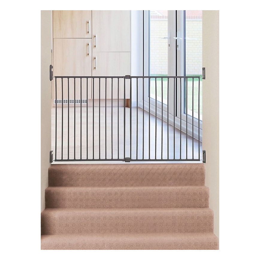 Dreambaby - Bezpečnostní zábrana BROADWAY 76-134,5 cm šedá