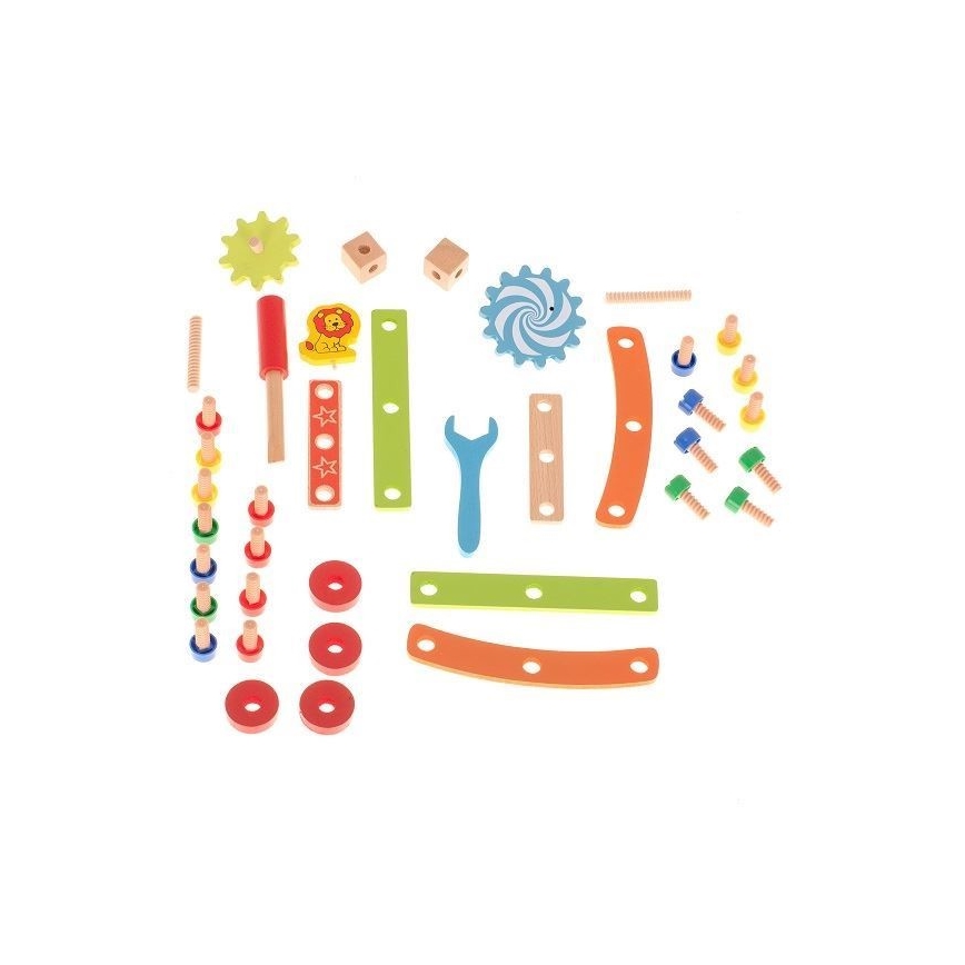 Dřevěná vzdělávací židlička 27x17 cm