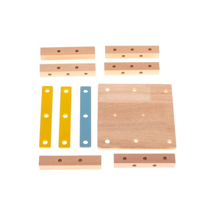 Dřevěná vzdělávací židlička 27x17 cm