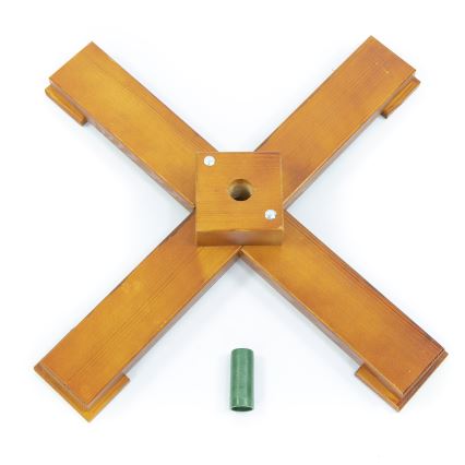 Dřevěný stojan na vánoční stromek s průměrem držáku 33 mm