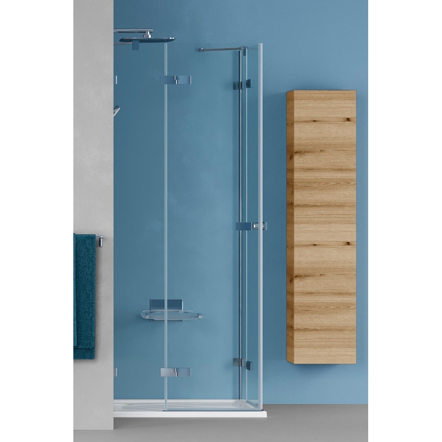 Dřevojas - Závěsná koupelnová skříňka ZYLO 35x155 cm dub
